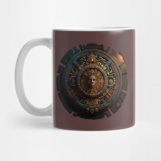 Aztec or Mayan Calendar Maya Men Women Kids Mug